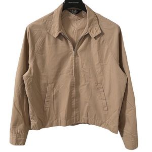 Vintage 80s / 90s Sears Full zip long sleeve collared casual work jacket